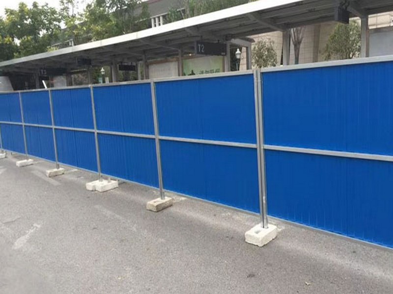 凤台临时围挡（石头底座）